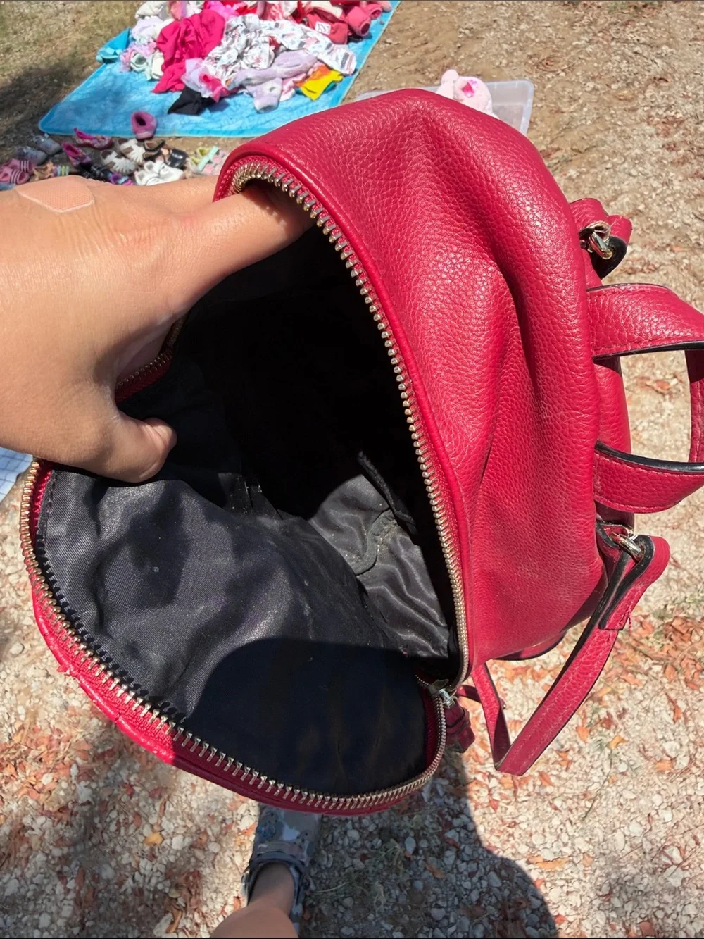 Victoria's Secret Quilted Hot Pink Mini Backpack